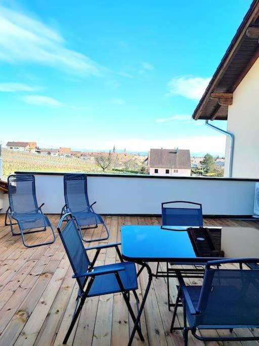 Vue Splendide Au Coeur Des Vignes Apartment Bergheim Exterior foto